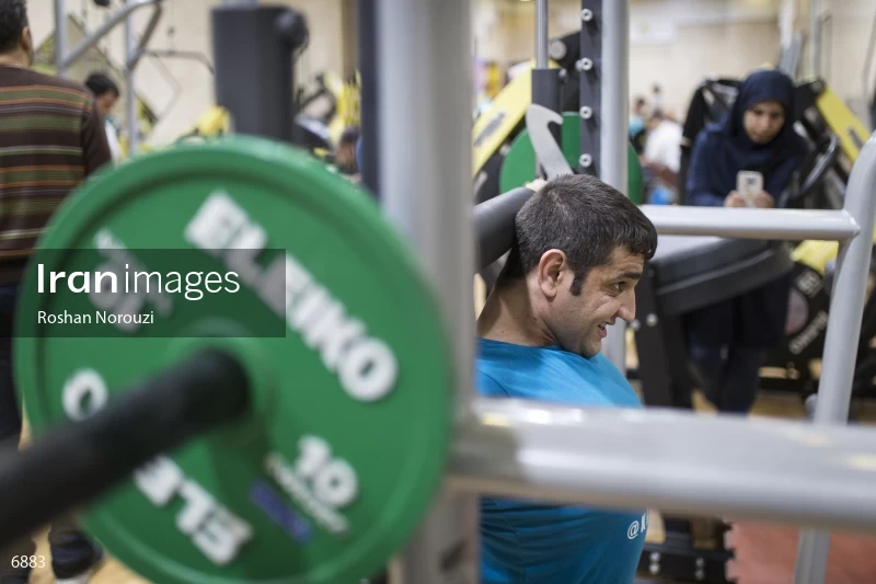 Iran's Para Weightlifting Team Trainings