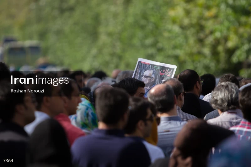 ceremony for Iranian film-maker Abbas Kiarostami