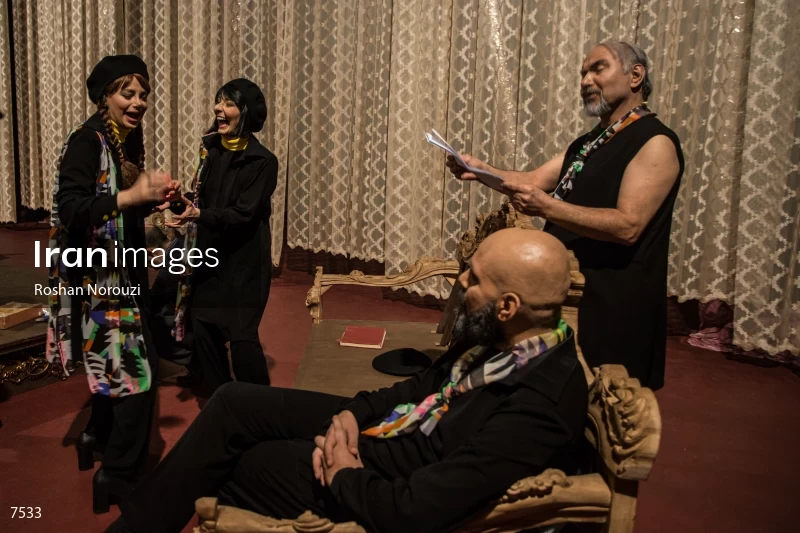 'The Cherry Orchard' performance in Tehran
