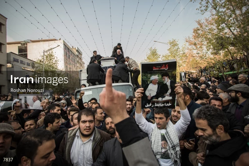 Ayatollah Akbar Hashemi Rafsanjani's funeral in Tehran