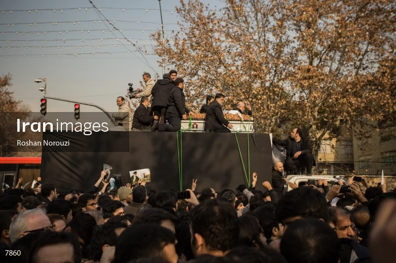 Ayatollah Akbar Hashemi Rafsanjani's funeral in Tehran