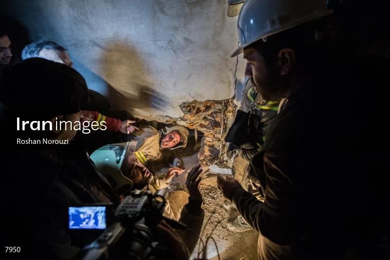 Tehran's Iconic Plasco Building Collapses After Fire