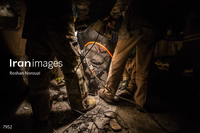 Tehran's Iconic Plasco Building Collapses After Fire
