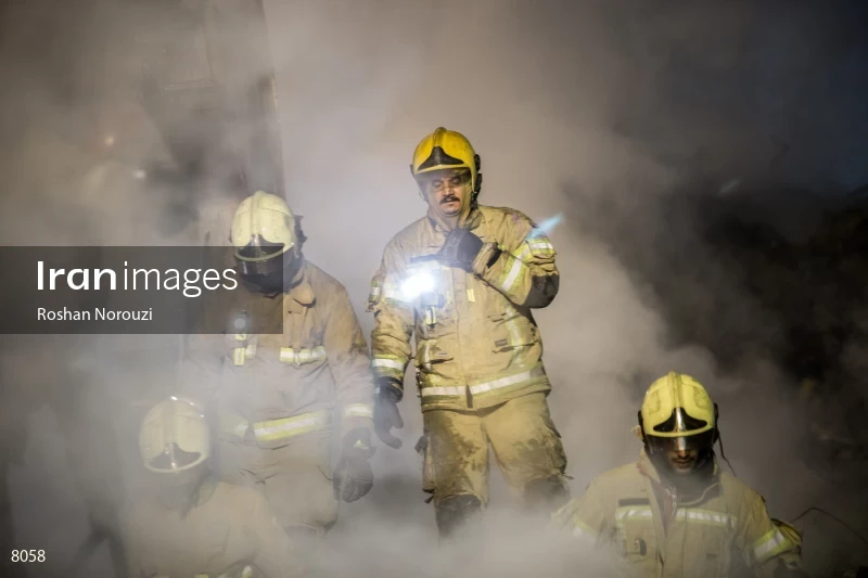 Tehran's Iconic Plasco Building Collapses After Fire