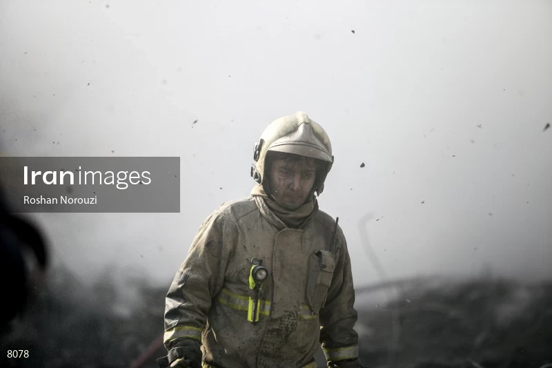 Tehran's Iconic Plasco Building Collapses After Fire
