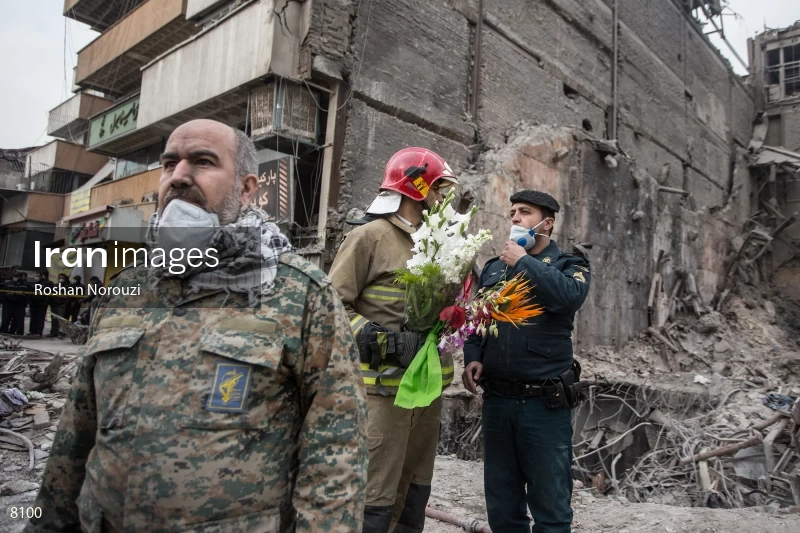 Tehran's Iconic Plasco Building Collapses After Fire