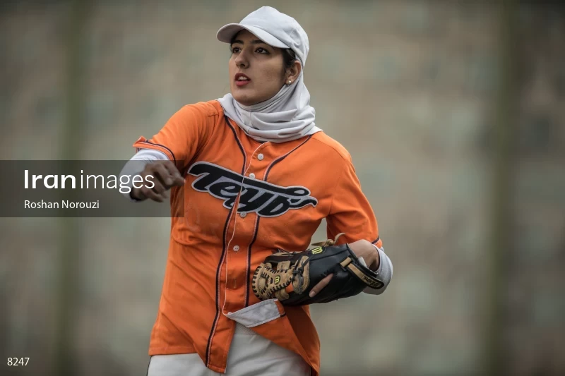 Women softball freindly match between Teyf and Azarakhsh