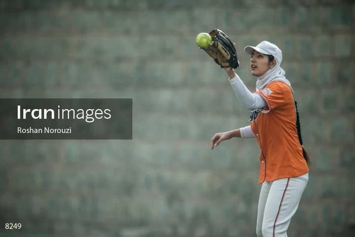 Women softball freindly match between Teyf and Azarakhsh
