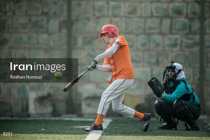Women softball freindly match between Teyf and Azarakhsh