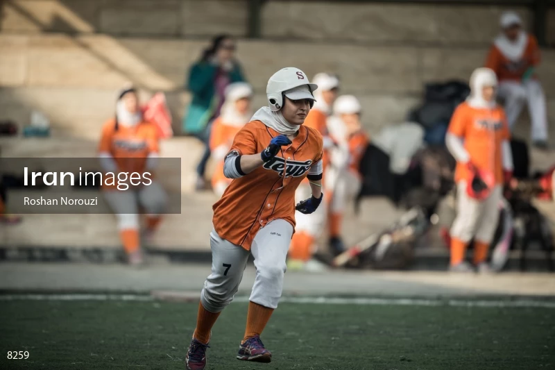 Women softball freindly match between Teyf and Azarakhsh