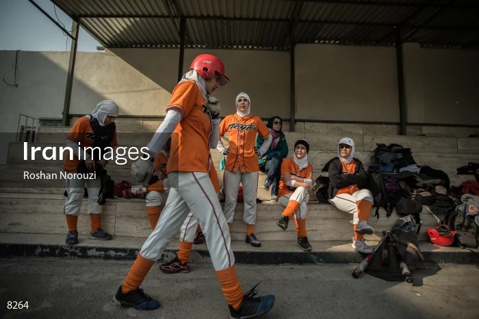 Women softball freindly match between Teyf and Azarakhsh