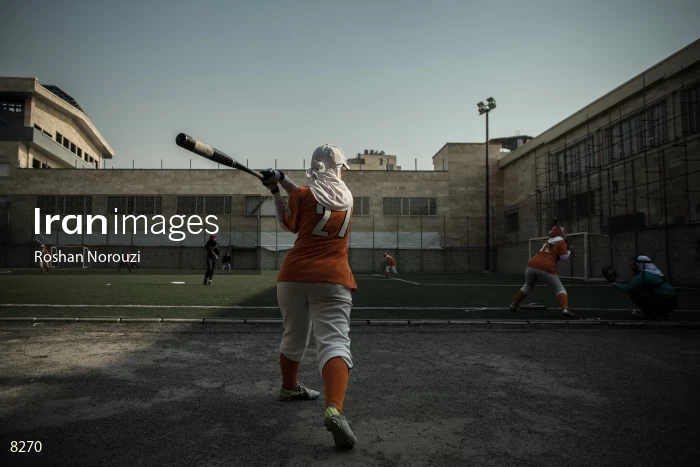 Women softball freindly match between Teyf and Azarakhsh