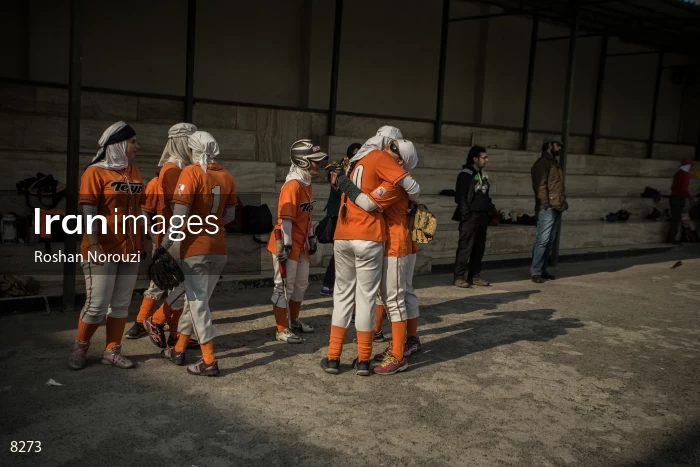 Women softball freindly match between Teyf and Azarakhsh