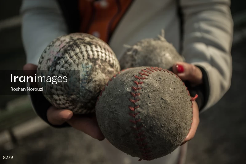 Women softball freindly match between Teyf and Azarakhsh