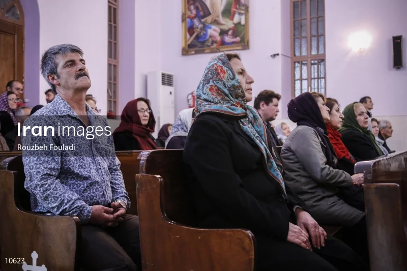 New Year's Mass in Tehran