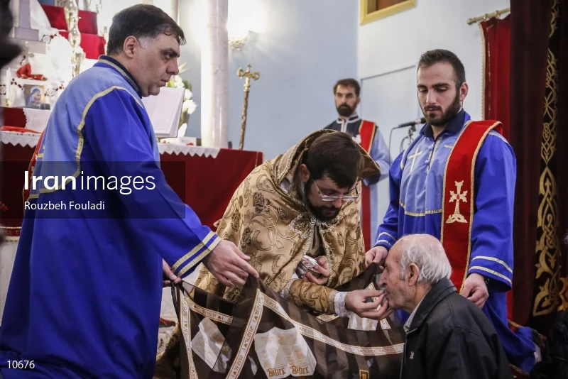 New Year's Mass in Tehran