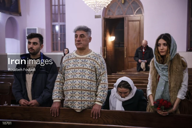 New Year's Mass in Tehran