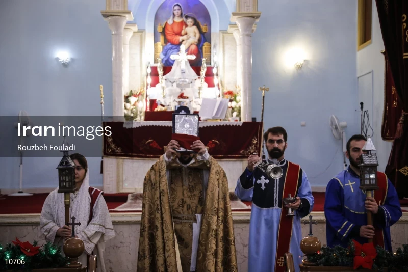 New Year's Mass in Tehran
