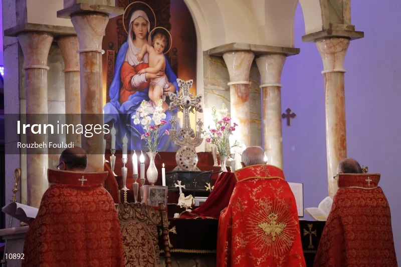 Christmas Mass in Sarkis Cathedral