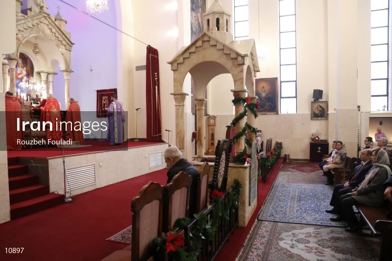 Christmas Mass in Sarkis Cathedral