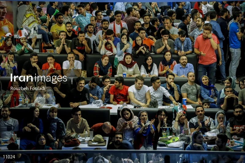 Watching Iran and Morocco Match in the 2018 World Cup