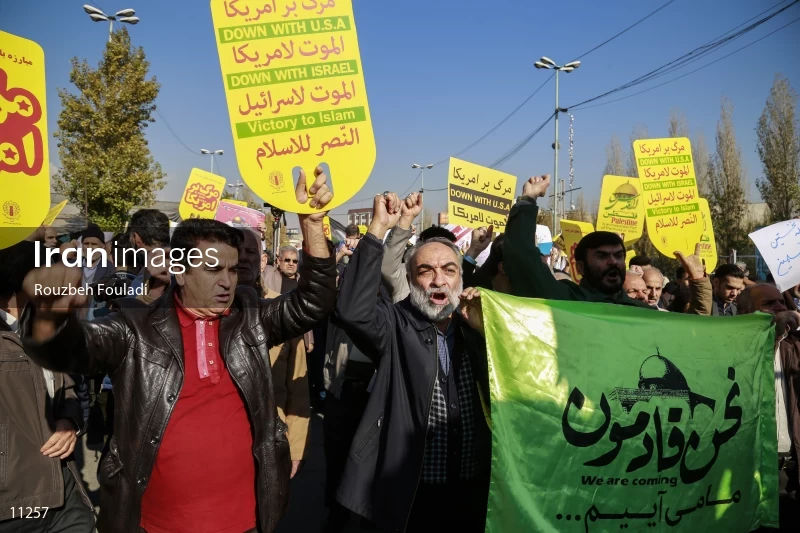 Anti-American and Anti-Zionism rally in Tehran