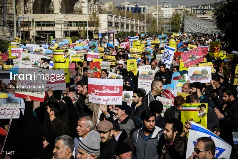 Anti-American and Anti-Zionism rally in Tehran
