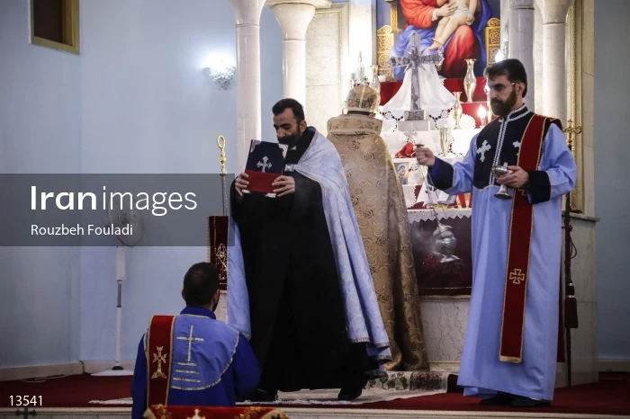 New Year's Mass in Tehran