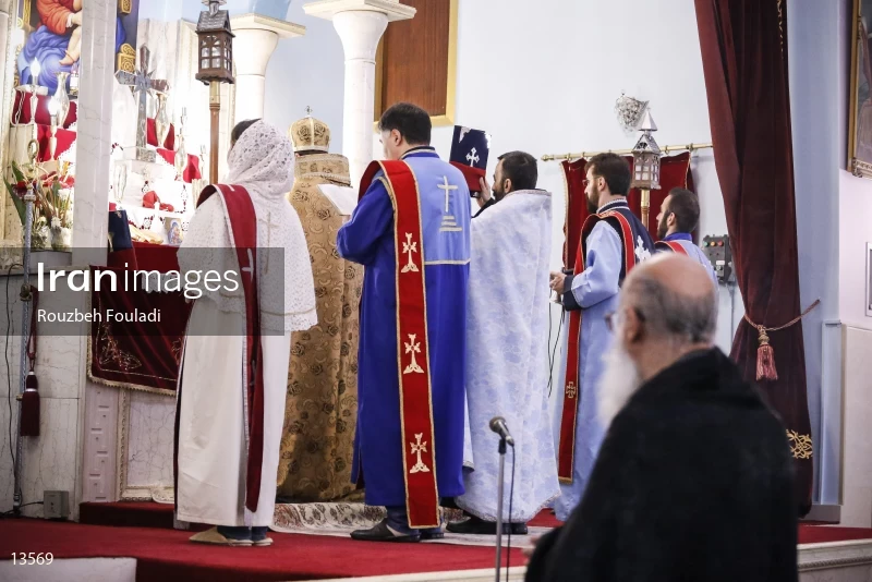 New Year's Mass in Tehran