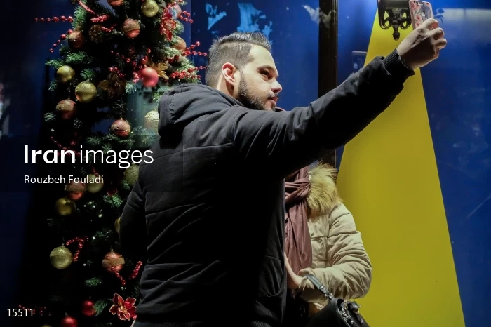 Christmas preparations in Tehran