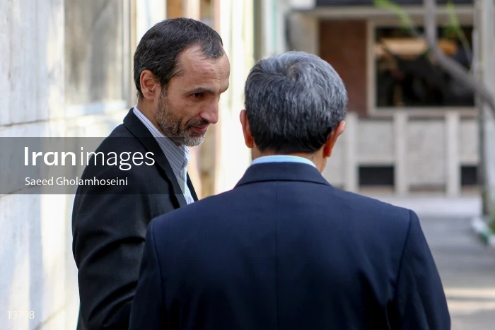 Hamid Baghaei and Mahmoud Ahmadinejad
