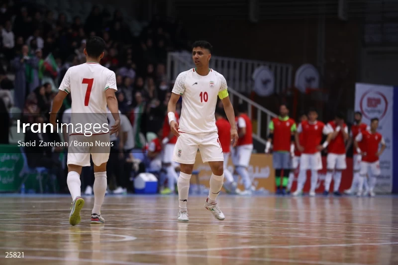 Iran Vs Uzbekistan Friendly Futsal match