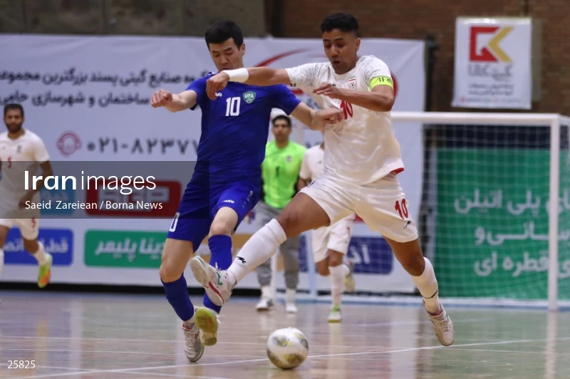 Iran Vs Uzbekistan Friendly Futsal match
