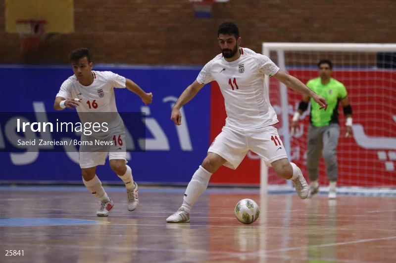 Iran Vs Uzbekistan Friendly Futsal match