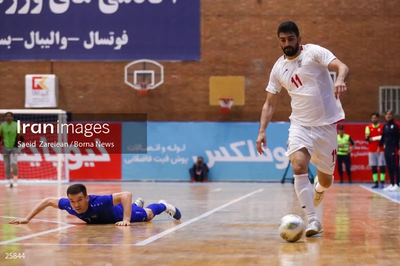 Iran Vs Uzbekistan Friendly Futsal match