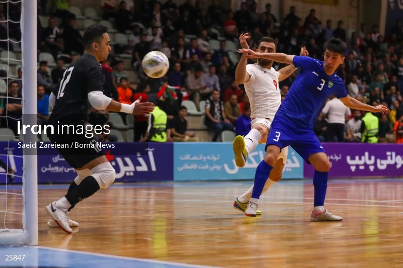 Iran Vs Uzbekistan Friendly Futsal match