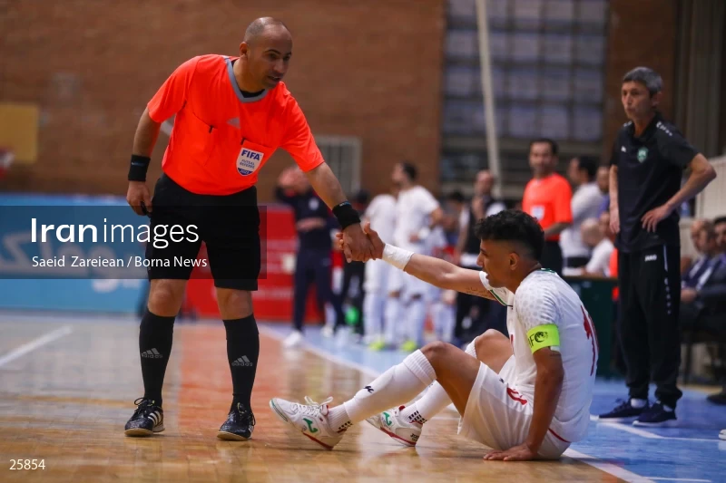 Iran Vs Uzbekistan Friendly Futsal match