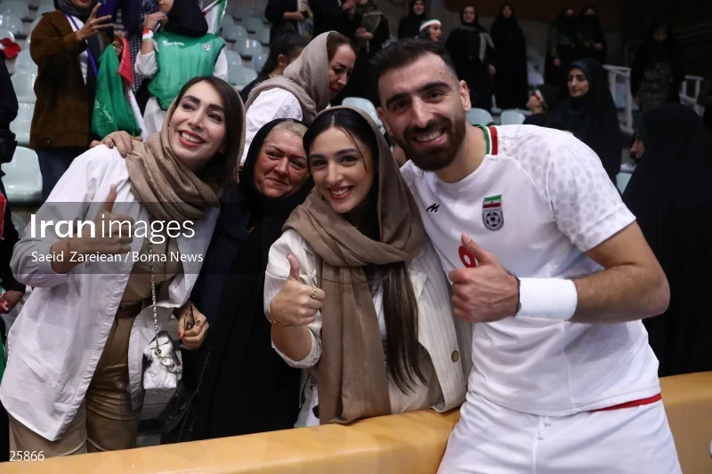 Iran Vs Uzbekistan Friendly Futsal match