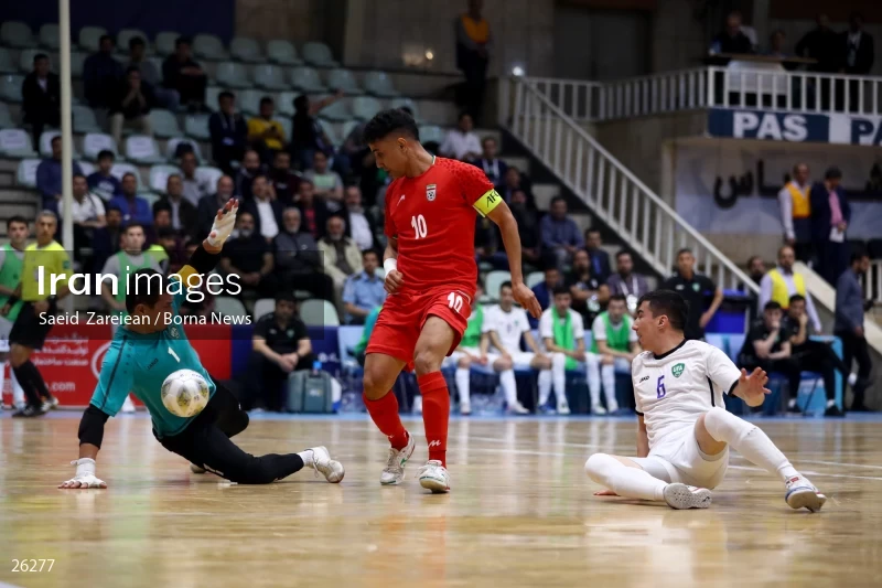 Iran Vs Uzbekistan Friendly Futsal match