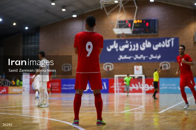 Iran Vs Uzbekistan Friendly Futsal match