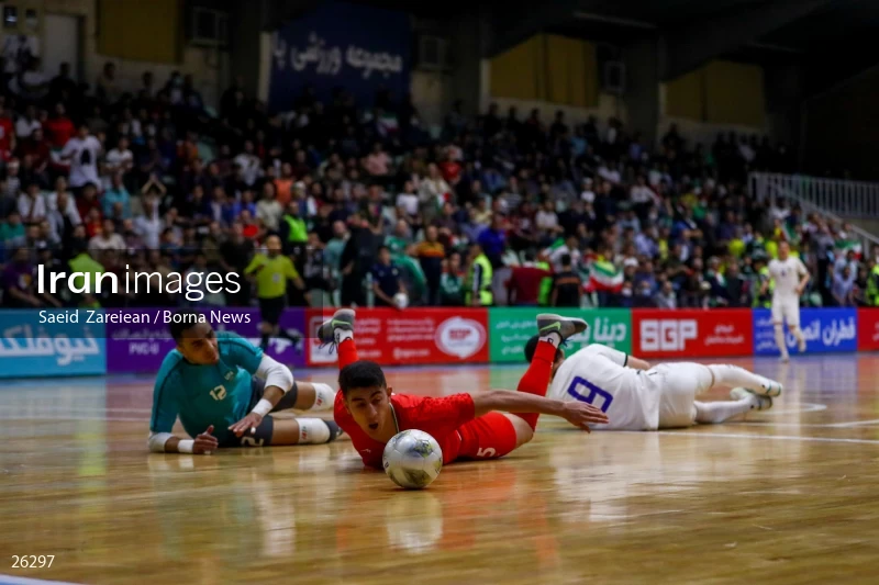 Iran Vs Uzbekistan Friendly Futsal match