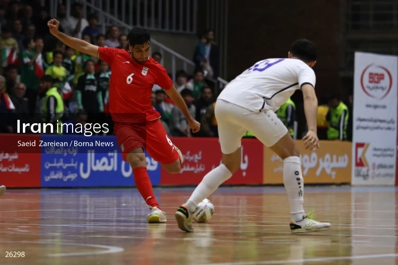 Iran Vs Uzbekistan Friendly Futsal match
