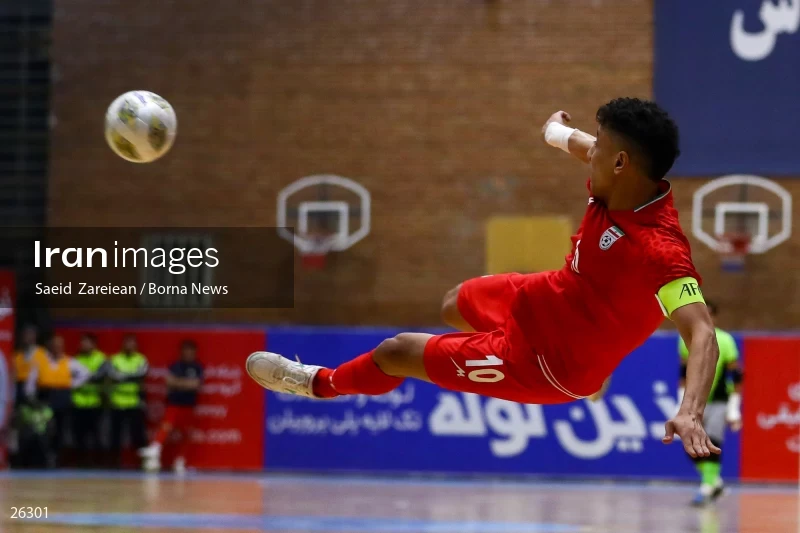 Iran Vs Uzbekistan Friendly Futsal match