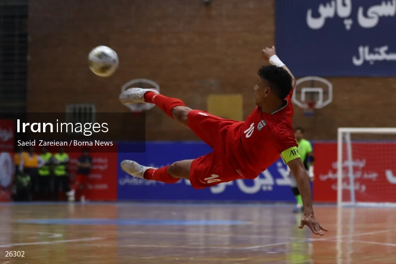 Iran Vs Uzbekistan Friendly Futsal match