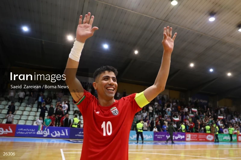 Iran Vs Uzbekistan Friendly Futsal match