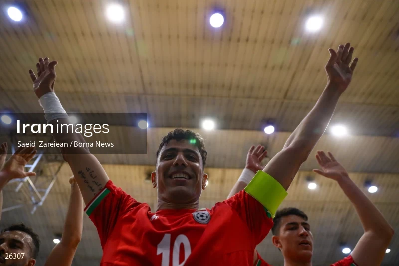 Iran Vs Uzbekistan Friendly Futsal match