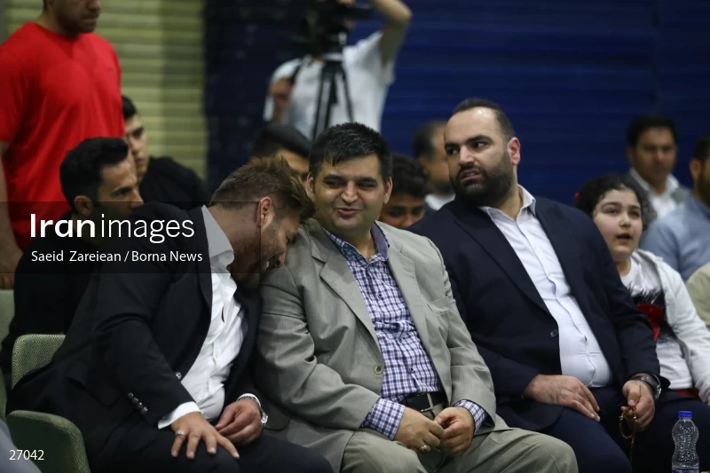 The record setting of Iran's national weightlifting team