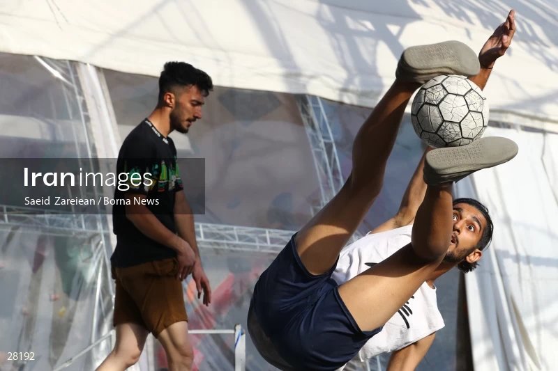 Freestyle football championship in Iran