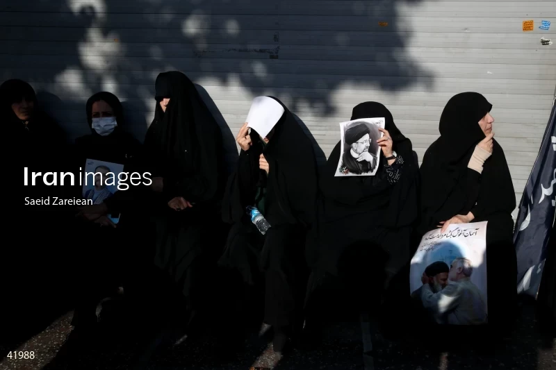 The funeral for Seyed Ebrahim Raisi, the President of Iran, and his companions in Tehran