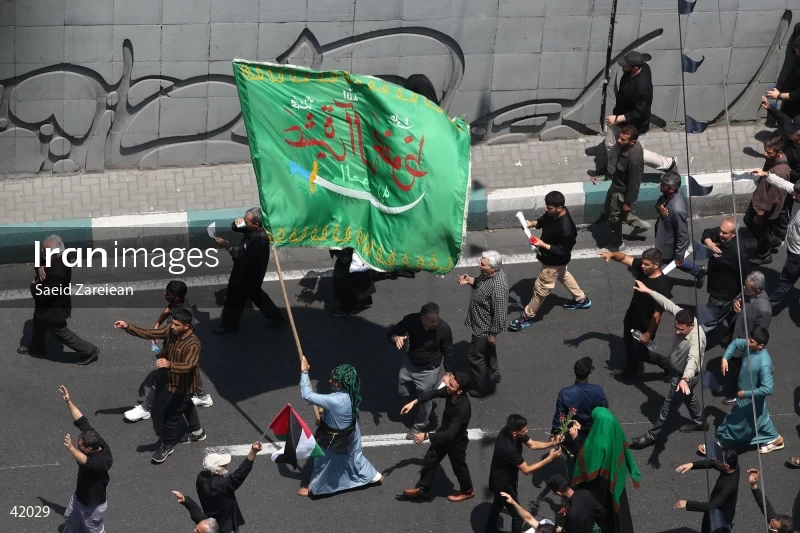 The funeral for Seyed Ebrahim Raisi, the President of Iran, and his companions in Tehran